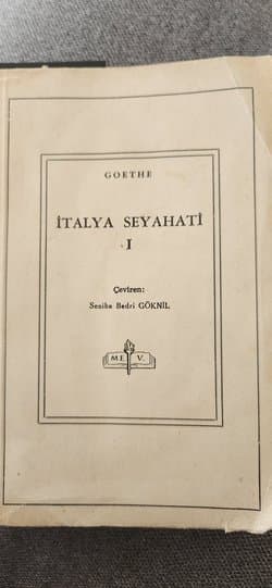 İtalya Seyahati 1