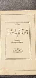 İtalya Seyahatı II