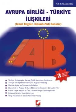 Türkiye - Avrupa Birliği İlişkileri (Genel Bilgiler, İktisadi - Mali Konular, Vergilendirme)