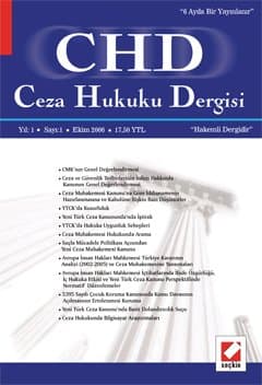 Ceza Hukuku Dergisi