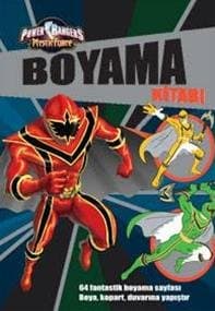Power Rangers Boyama Kitabı