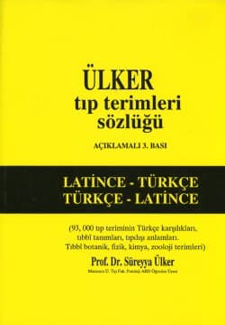 Ülker Tıp Terimleri Sözlüğü