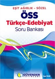 ÖSS Türkçe - Edebiyat Soru Bankası (Eşit Ağırlık, Sözel)