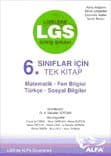 LGS Giriş Sınavı: 6. Sınıflar İçin Tek Kitap Matematik - Fen Bilgisi - Sosyal Bilgiler