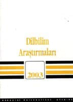 Dilbilim Araştırmaları 2003