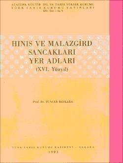 Hınıs ve Malazgirt Sancakları Yer Adları (XVI. Yüzyıl)