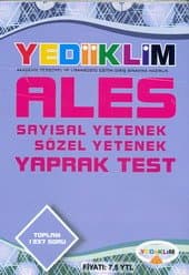 ALES Yaprak Test
