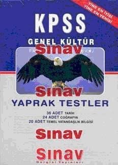 Sınav KPSS Genel Kültür Yaprak Testler
