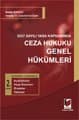 Ceza Hukuku Genel Hükümleri