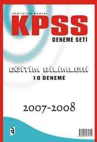 KPSS Eğitim Bilimleri 10 Deneme 2007-2008