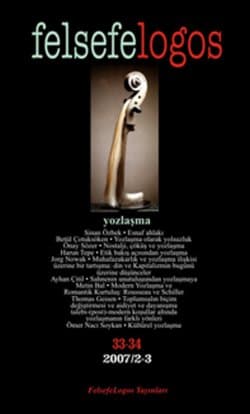 Felsefelogos / Yozlaşma, Sayı 33-34