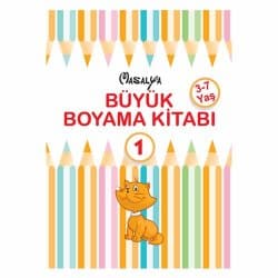 Büyük Boyama Kitabı - 1 / 3 - 7 Yaş