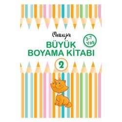 Büyük Boyama Kitabı - 2 / 3 - 7 Yaş