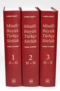 Misalli Büyük Türkçe Sözlük (3 cilt)