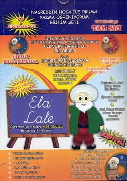 Nasreddin Hoca ile Okuma Yazma Öğr. Eğitim Seti / Etkinlik Kitaplı Tam Set