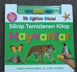 Silinip Temizlenen Kitap-Hayvanlar