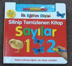 Silinip Temizlenen Kitap-Sayılar