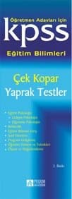 KPSS Eğitim Bilimleri Yaprak Testler Çek Kopar (1100 Soru)