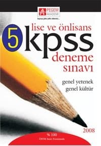 Lise ve Önlisans KPSS Genel Yetenek Genel Kültür 5 Deneme Sınavı