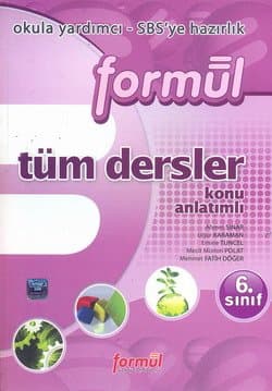 Formül 6. Sınıf Tüm Dersler