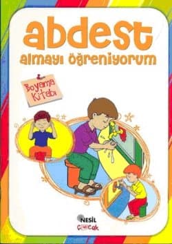 Abdest Almayı Öğreniyorum-Boyama Kitabı