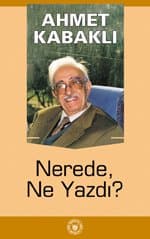 Nerede Ne Yazdı?