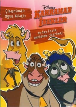 Kahraman İnekler - Çıkartmalı Oyun Kitabı