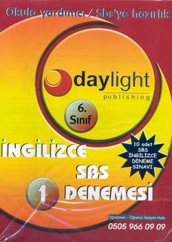 Daylight 6. Sınıf İngilizce SBS Denemesi