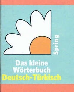 Spring Das Kleine Wörterbuch / Deutsch-Türkisch