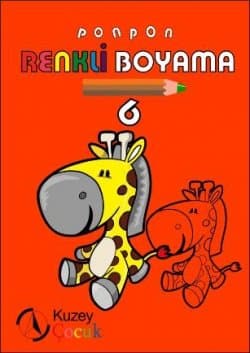 Ponpon Renkli Boyama 6