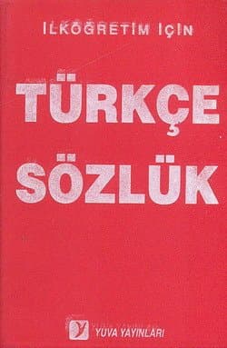 İlköğretim Türkçe Sözlük-Kırmızı / Plastik