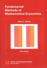Fundamental Methods of Mathematical Economics
