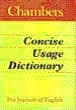 Chambers Concise Usage Dictionary English