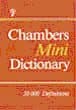 Chambers Mini Dictionary İngilizce