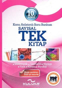 10. Sınıf Sayısal Tek Kitap Konu Anlatımlı Soru Bankası