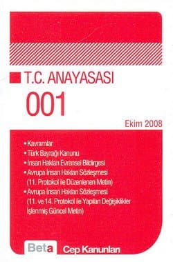 Cep-001 / T.C. Anayasası