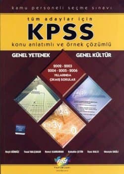 KPSS Konu Anlatımlı ve Örnek Çözümlü
