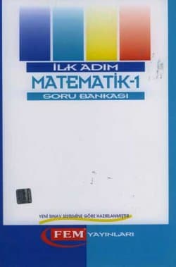 İlk Adım Matematik-1 Soru Bankası