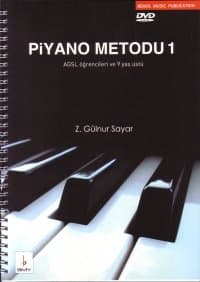 Piyano Metodu-1 Dvd`li