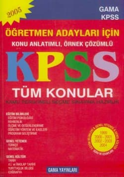 KPSS Tüm Konular -Öğretmen Adayları İçin-