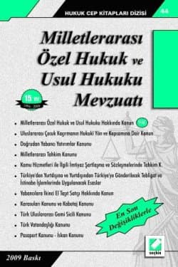 Milletlerarası Özel Hukuk ve Usul Hukuku Mevzuatı