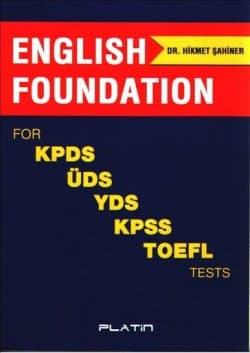 English Foundation for KPSS ÜDS YDS KPSS Toefl Tests