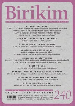 Birikim Sayı: 240