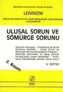 Ulusal Sorun ve Sömürge Sorunu