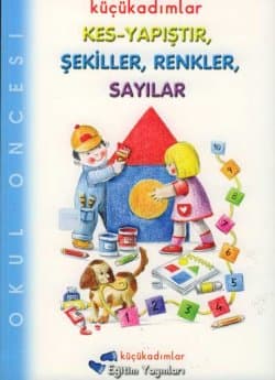 Kes-Yapıştır Şekiller, Renkler, Sayılar