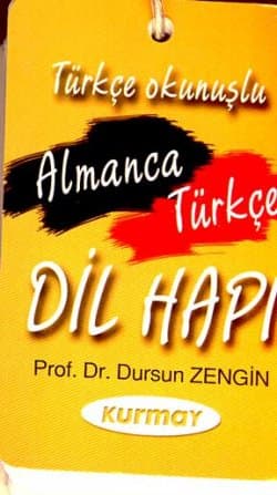 Dil Hapı Türkçe Okunuşlu Almanca Türkçe