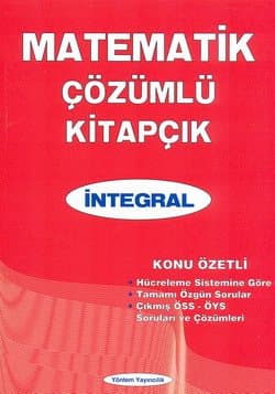 Matematik Çözümlü Kitapçık: İntegral