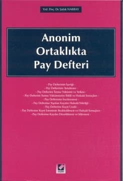 Anonim Ortaklıkta Pay Defteri