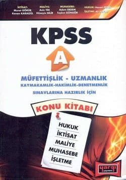 KPSS-A Tek Kitap