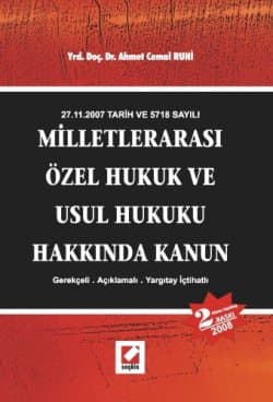 Milletlerarası Özel Hukuk ve Usul Hukuku Hakkında Kanun